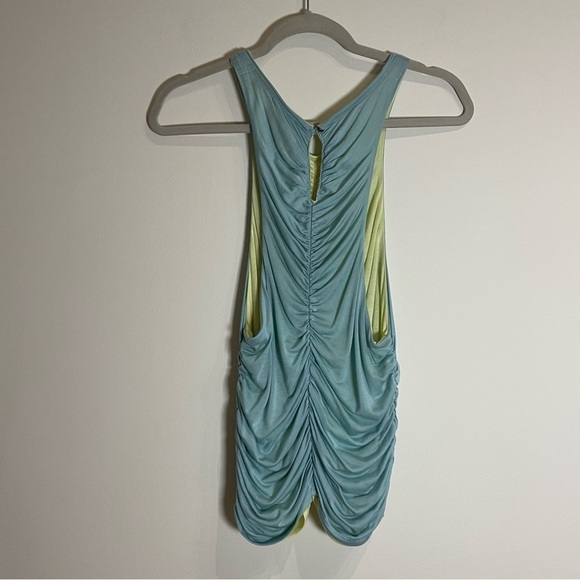Anthropologie Reversible Pilcro Ruched Tank NWT Size Large - Picture 8 of 12